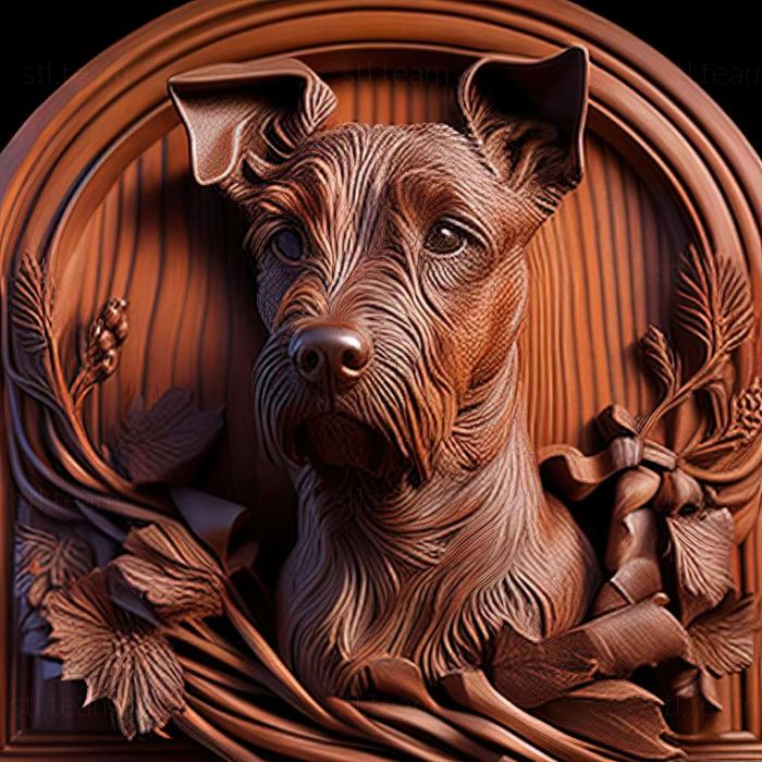 3D модель Польська оленева собака (STL)